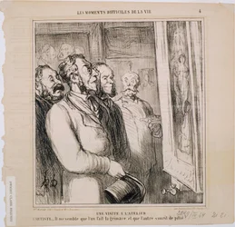 Die schwierigen Momente des Lebens - Ein Atelierbesuch